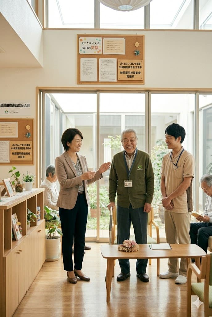 介護事業所での助成金活用事例